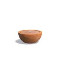 Cortenstaal watertafel rond Ø80x35,2cm