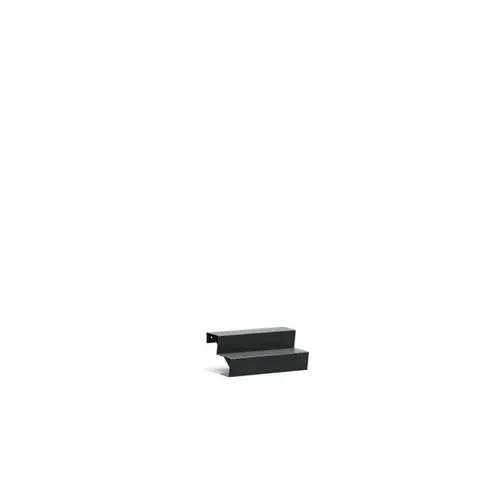 Aluminium trap B80xD48xH34cm – 2 Treden Aluminium trap B80xD48xH34cm – 2 Treden