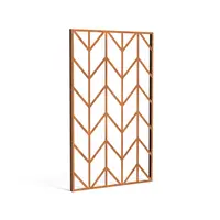 Cortenstaal paneel ‘Geometric 6’ 110x5x180cm