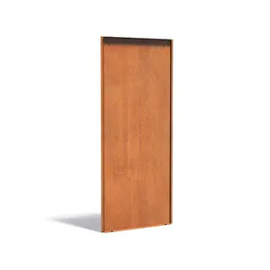 Cortenstaal achterwand 79,5x3,5x179,9cm