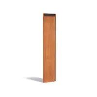 Cortenstaal achterwand 39,5x3,5x179,9cm