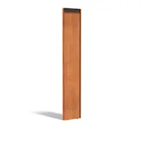 Cortenstaal achterwand 39,5x3,5x199,9cm