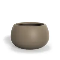 Polyester plantenbak "Mero" Ø100x60cm - Met bodem