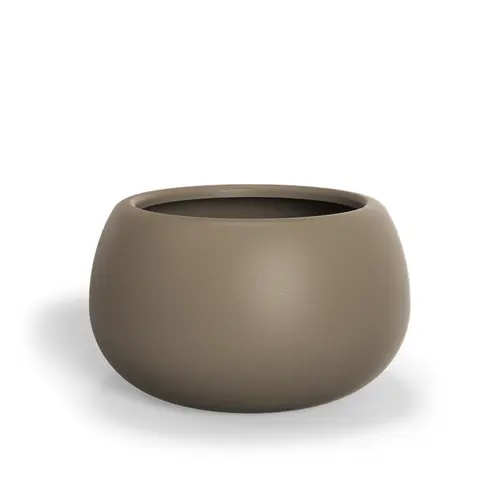 Polyester plantenbak "Mero" Ø100x60cm - Met bodem