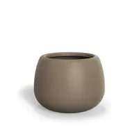 Polyester plantenbak "Mero" Ø80x60cm - Met bodem