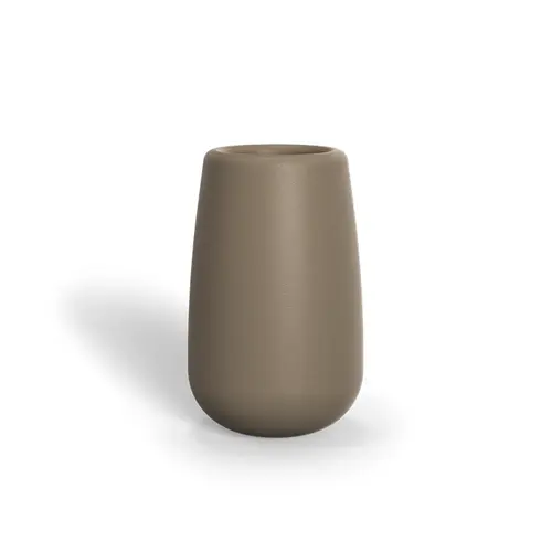 Polyester plantenbak "Mero" Ø50x80cm - Met bodem Polyester plantenbak "Mero" Ø50x80cm - Met bodem