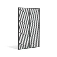 Verzinkt staal paneel 'Geometric 5' 110x5x180cm
