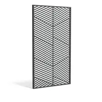 Verzinkt staal paneel 'Geometric 5' 110x5x200cm