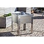 Heissner Terras fontein hout/RVS grijs