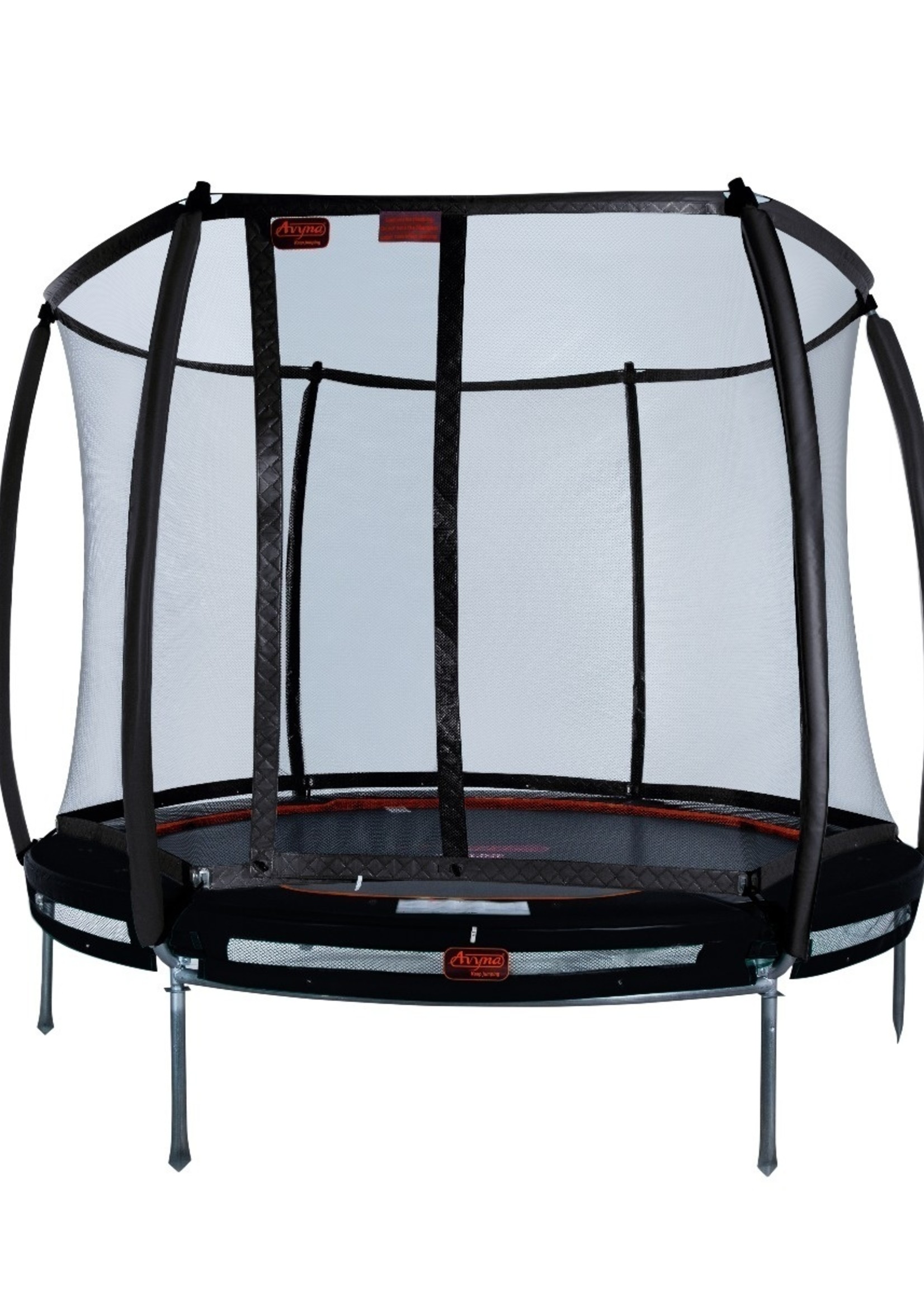 Avyna InGround Trampoline Zwart Combi