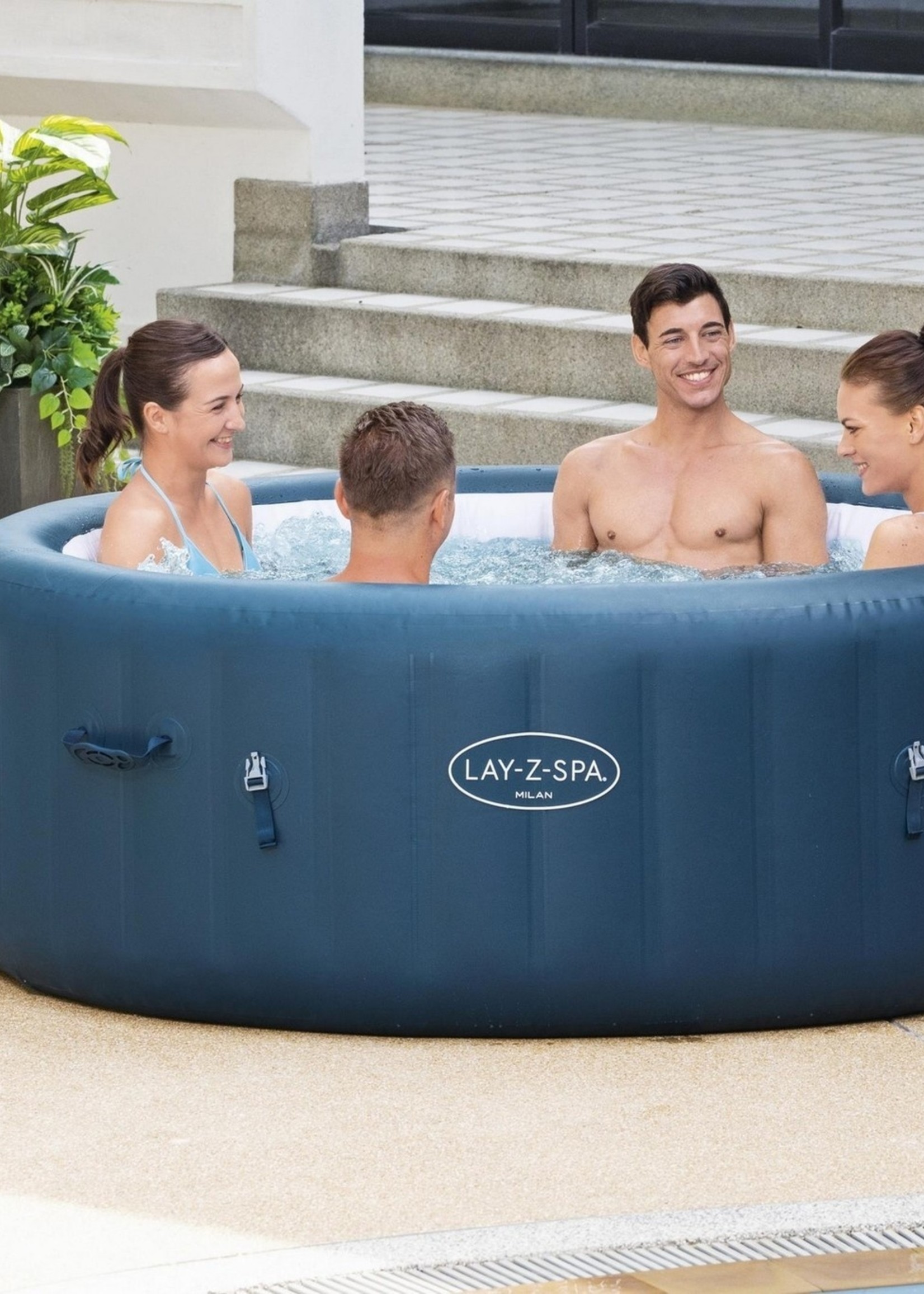 Bestway Lay-Z-spa Milan plus