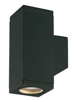 Franssen Franssen Gevelspot up/down light Fin-Motion zwart