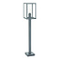 Franssen Franssen vierkante staande lamp Lofoten 105cm zwart