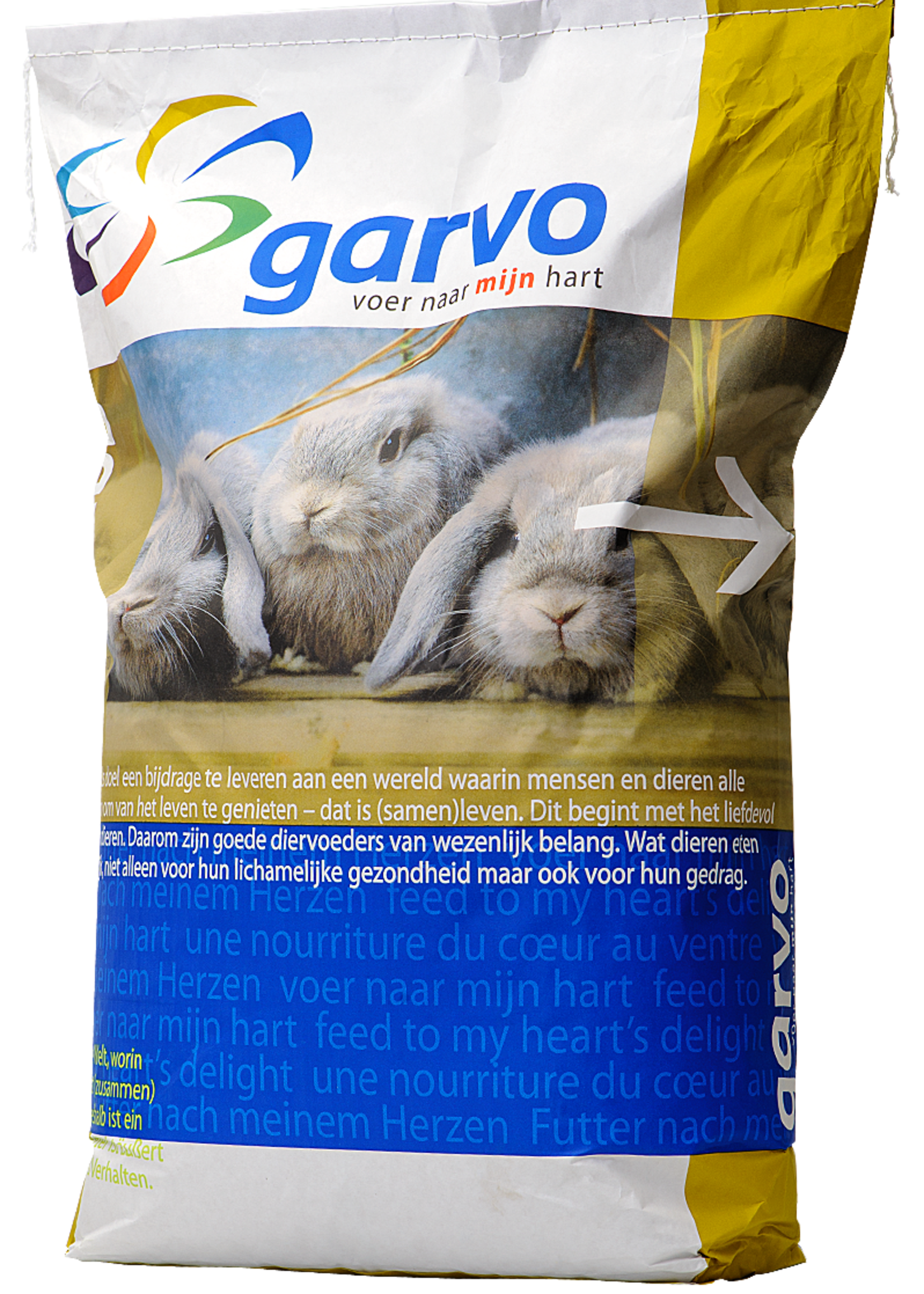 Garvo Gemengd Konijnenvoer Met Wortel 20 KG