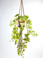 Vp Deco Kunstplant Druivenblad touw 120cm