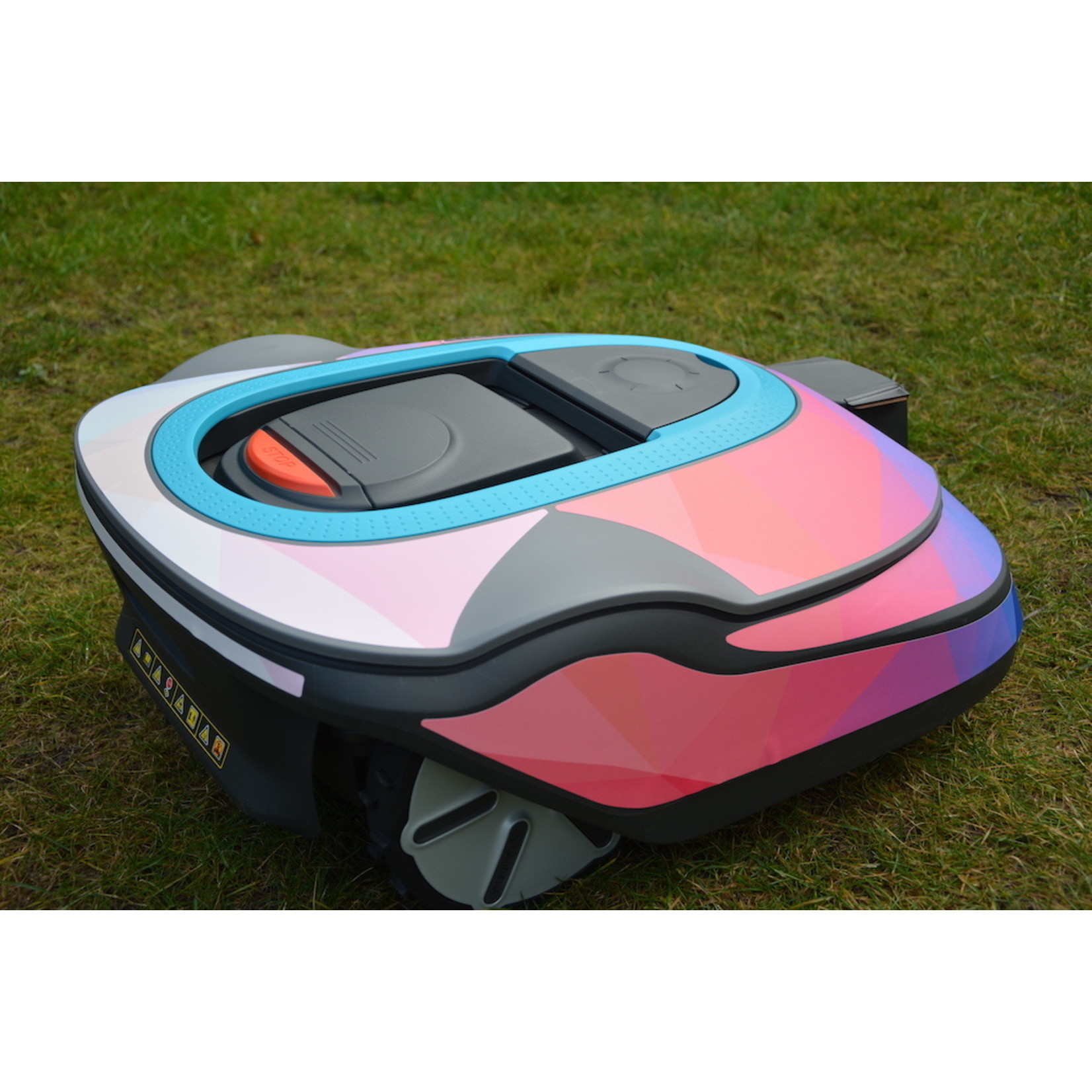 Twinckels Twinckels outfit voor Gardena Robotmaaier Sileno - Geo Roze