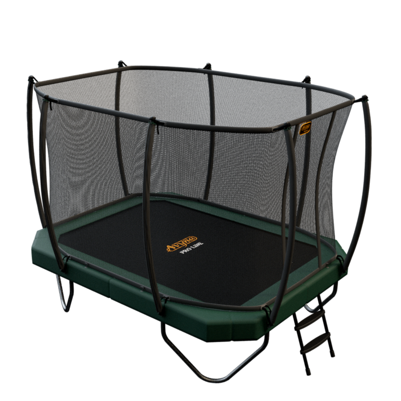 Avyna Pro-Line Trampoline + BD net + ladder  Groen