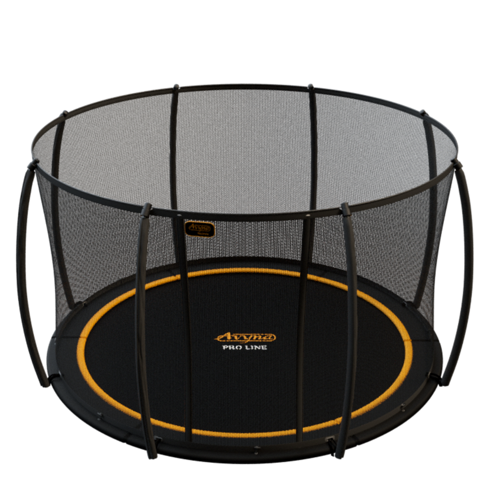 Avyna FlatLevel Trampoline Zwart Combi