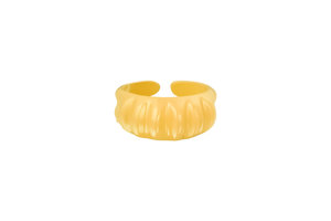 Candy Ring Diagonal Yellow