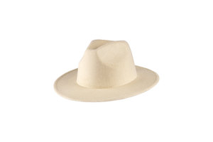 Crème Fedora Hoed