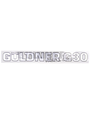 Güldner Schriftzug G30