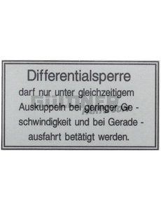 Güldner Sticker differtentieel