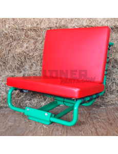 Sitz mit rotem Kissen