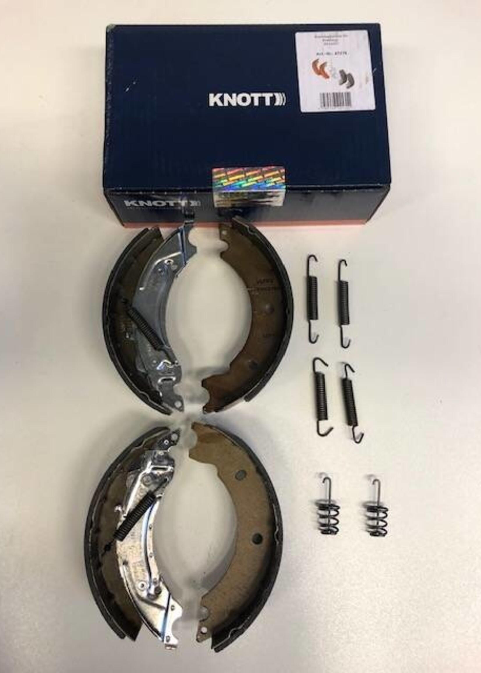 Knott Remschoenen set Knott 200x50 Origineel blauwe doos