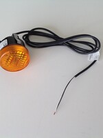 Aspöck Roundpoint II oranje, 2 polig met 1,8m. kabel, 12V, IP54