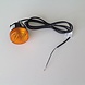 Aspöck Roundpoint II oranje, 2 polig met 1,8m. kabel, 12V, IP54 Aspöck Roundpoint II oranje, 2 polig met 1,8m. kabel, 12V, IP54