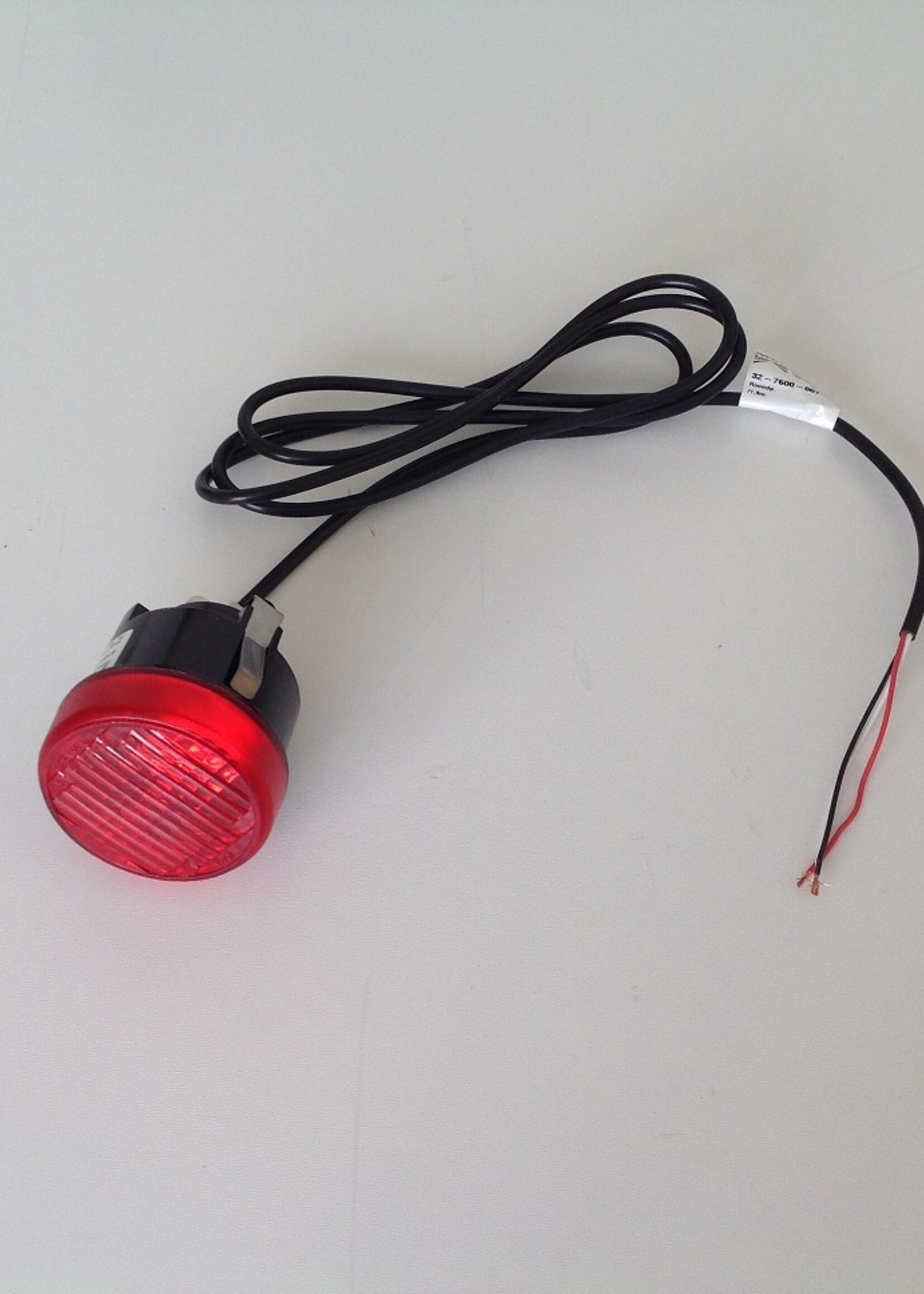 Aspöck Aspöck Roundpoint II rood, 3 polig met 1,8m. kabel, 12V, IP54