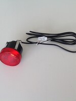 Aspöck Roundpoint II rood, 2 polig met 1,8m. kabel, 12V, IP54
