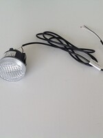 Aspöck Roundpoint II wit, 2 polig met 1,8m. kabel, 12V, IP54