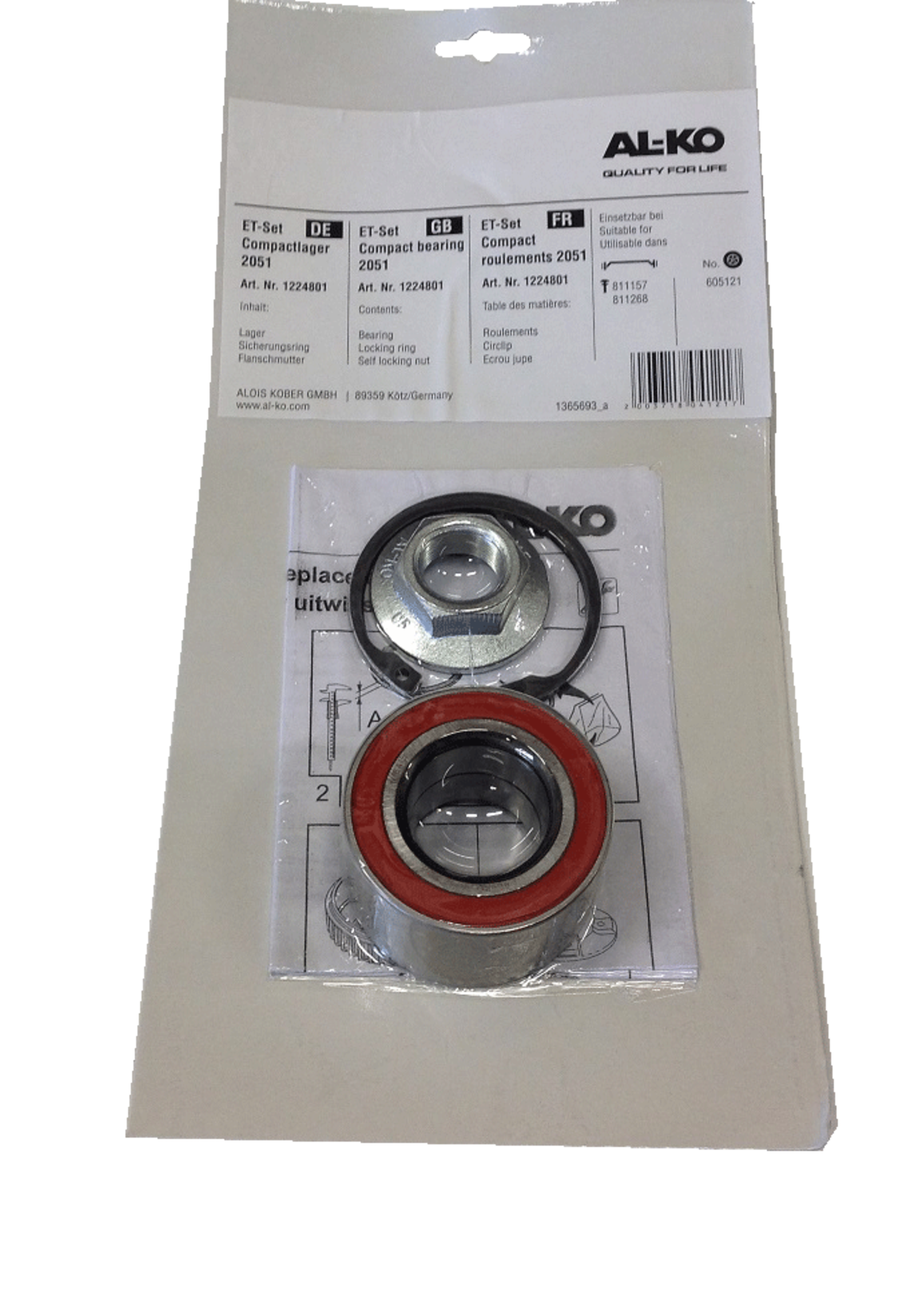 AL-KO Compactlagerset Alko 2051 tot 1300 kg