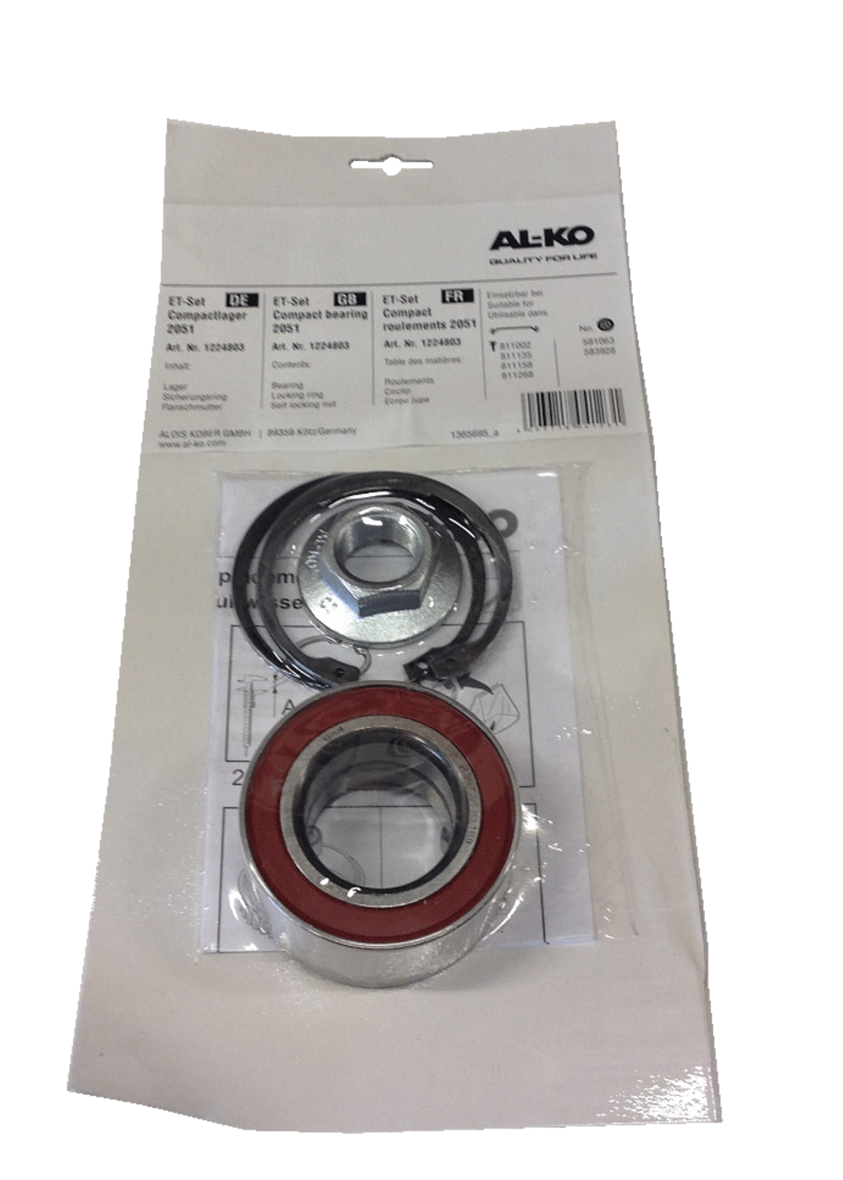 AL-KO Compactlagerset Alko 2051 tot 1500 kg