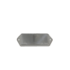 Reflector wit, 125x51 schroefbaar / 2 stuks Reflector wit, 125x51 schroefbaar / 2 stuks