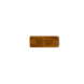 Reflector oranje 65x30mm. met plakstrip / 2 stuks Reflector oranje 65x30mm. met plakstrip / 2 stuks