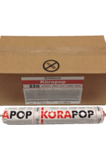 kömmerling Korapop 220  ms polymeer worst 600 ml zwart