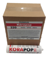kömmerling Korapop 220  ms polymeer patroon 290 ml  Wit