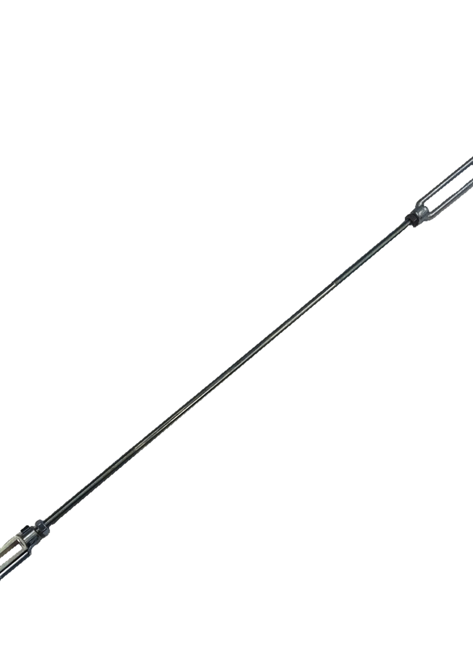 Korte stang voor remstang M8