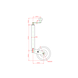 DTR Neuswiel rond 48 met stalen velg 175kg extra sterk DTR Neuswiel rond 48 met stalen velg 175kg extra sterk