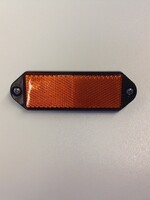 Reflector oranje 95x38mm schroefbaar aan beide zijden / 2 stuks