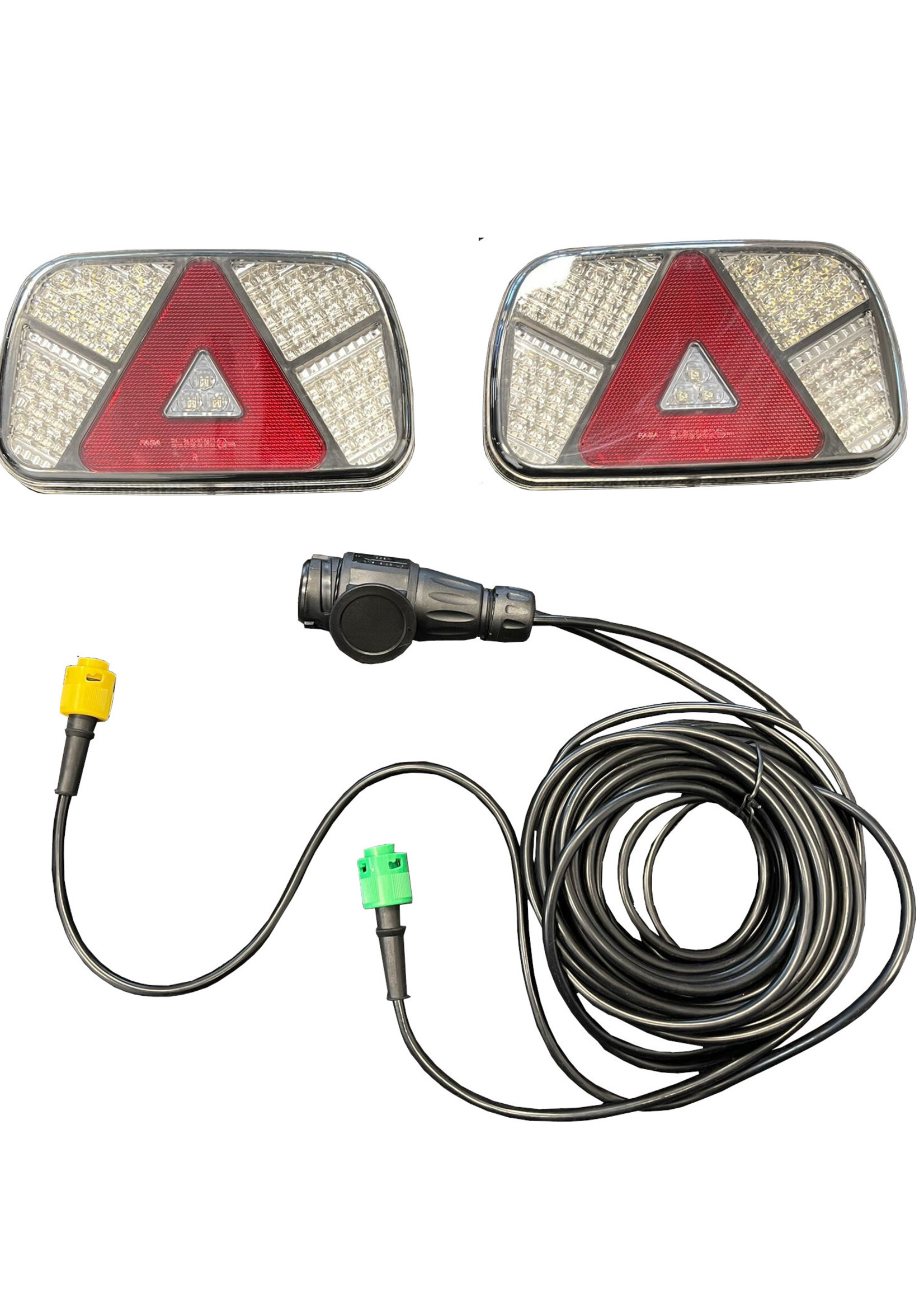 FASA Verlichtingsset LED 13-polig 7m. kabel met 6-polige bajonet