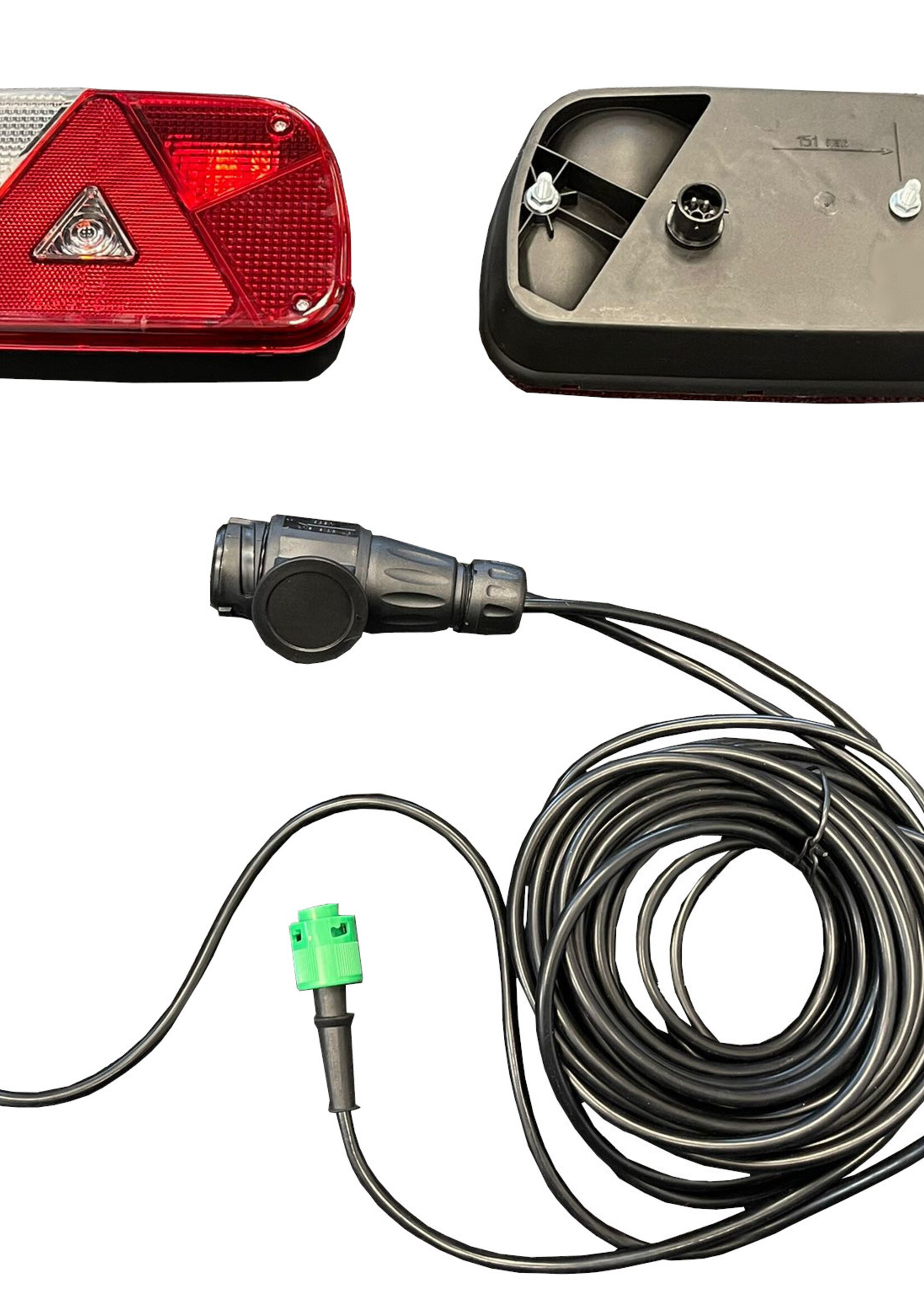 FASA Verlichtingsset 13-polig 7m. kabel met 7-polige bajonet