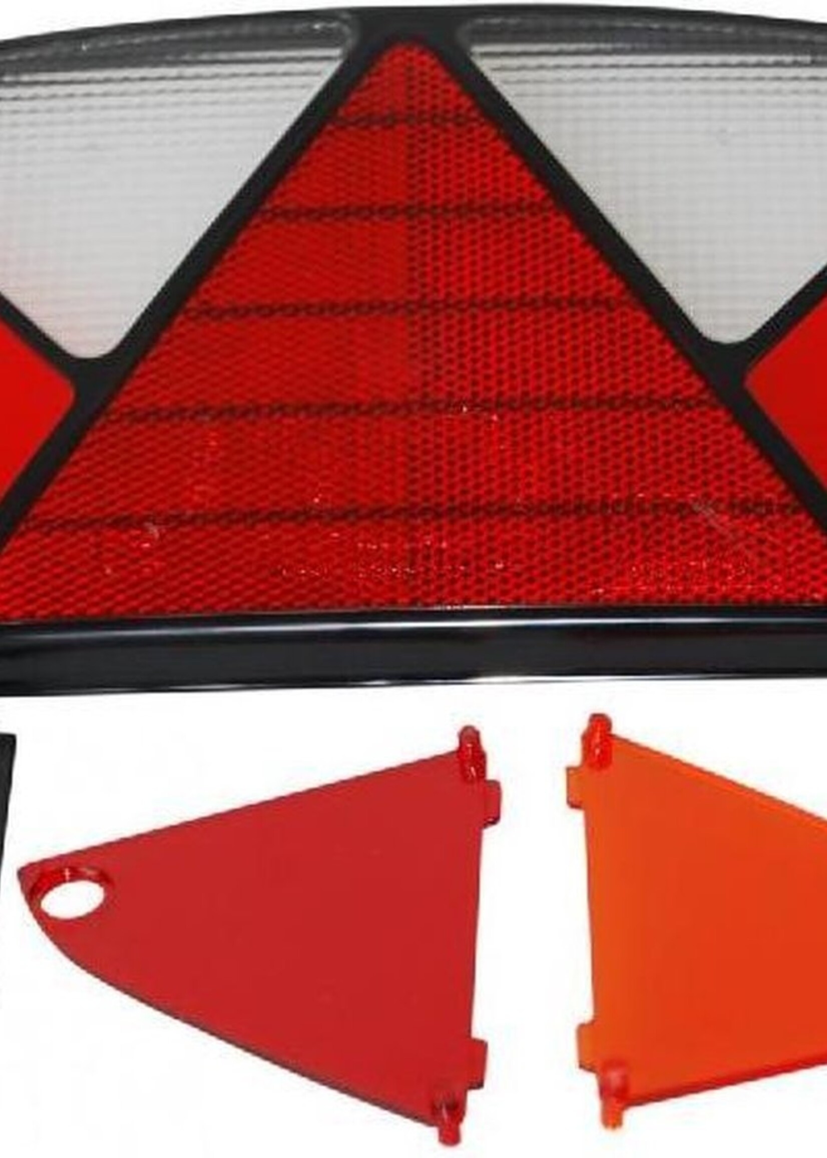 Aspöck Glas voor Multipoint 2 lamp | links of rechts