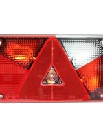 Aspöck Multipoint 5 lamp 8 polig - Rechts met achteruitrijlicht + mistlamp