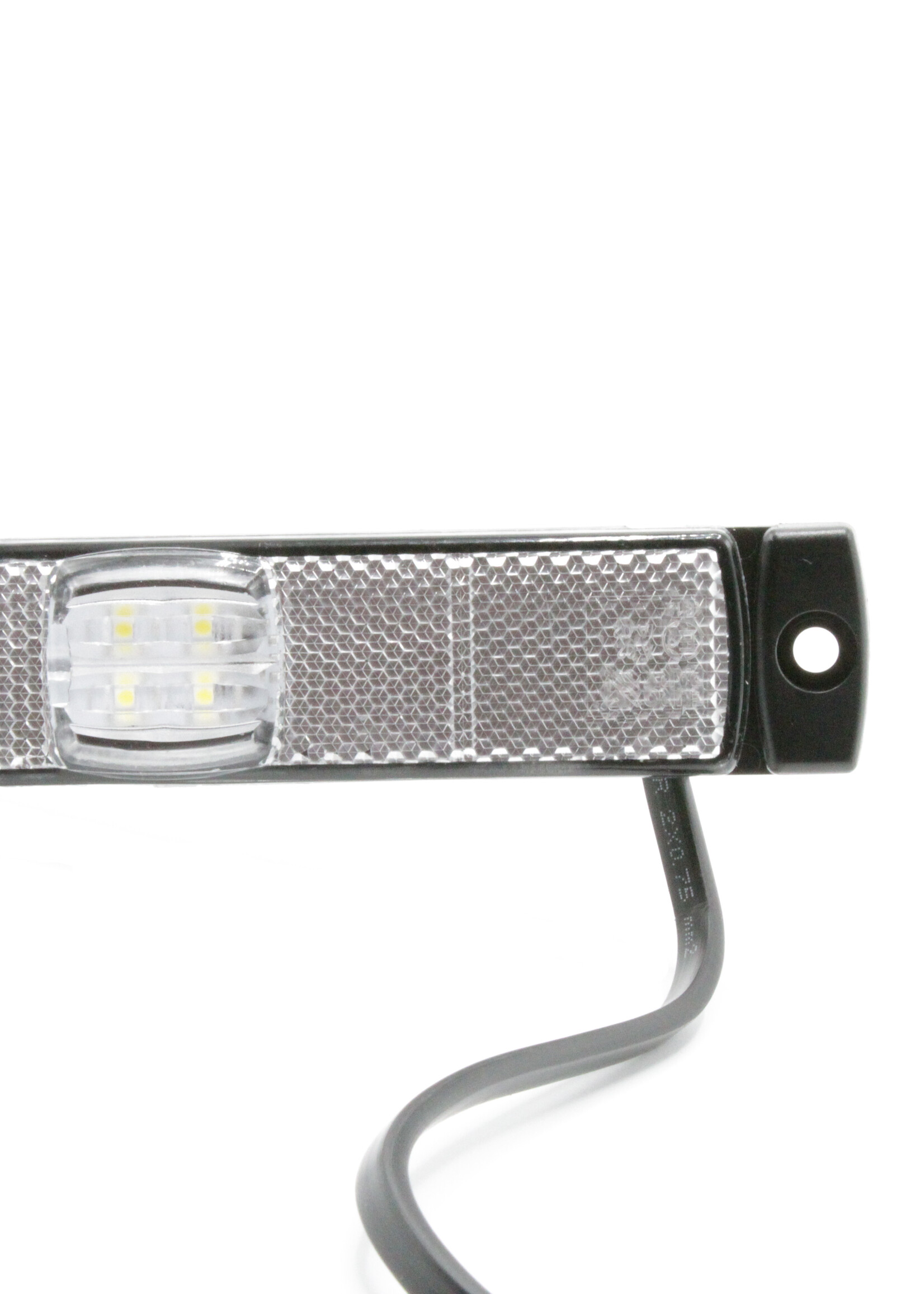 Breedtelicht LED wit kabel 0,75, 12/24V