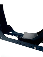 DTR Motorsteun -  inrijwielklem - montage -706/529x160x340mm zwart poeder gecoat 12-21"