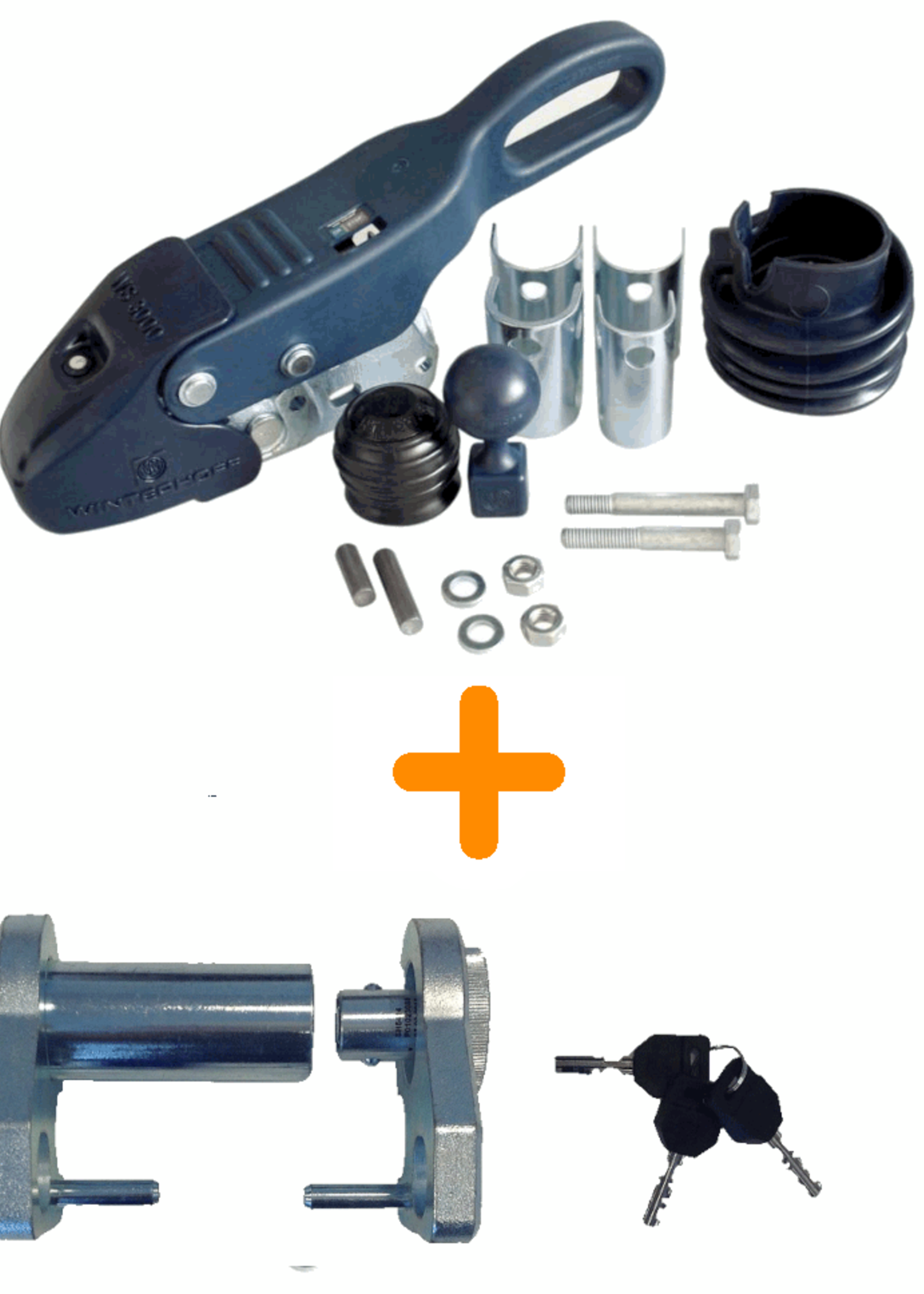WS3000 stabilisatiekoppeling 35/40/45/46/50 mm  + SCM slot