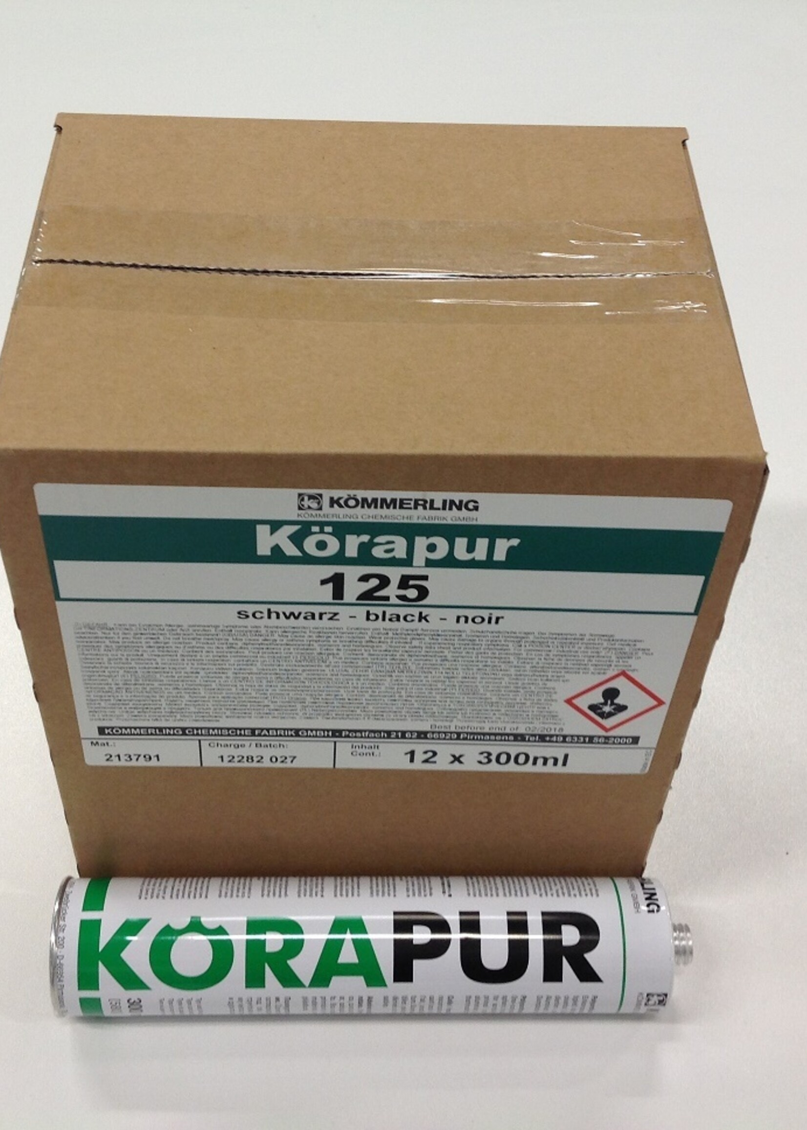 kömmerling Körapur 125 zwart 310ml